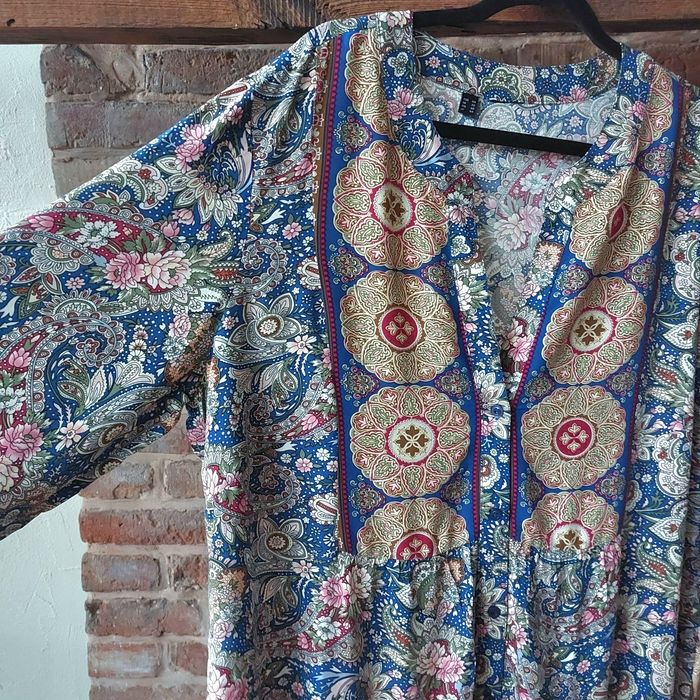 Sukienka w stylu boho plus size