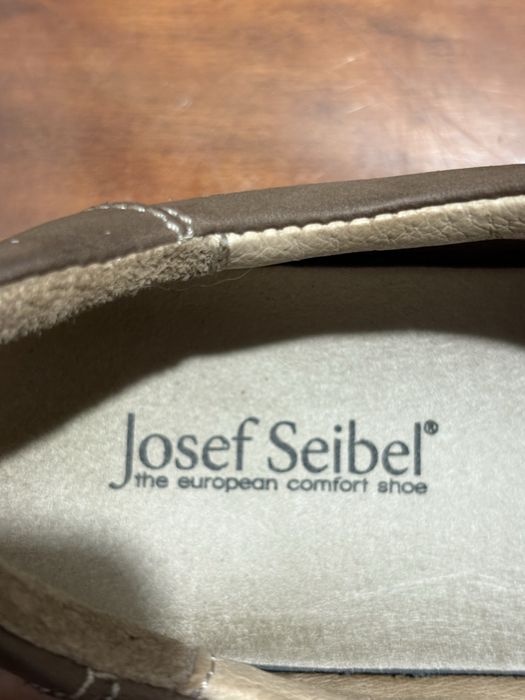 Buty ze skóry JOSEF SEIBEL