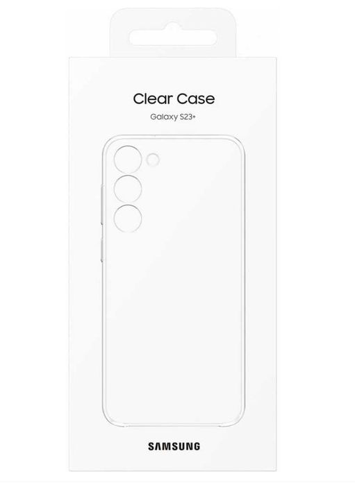 Оригинальный чехол Samsung Galaxy S23 Plus SM-S916 Clear Case