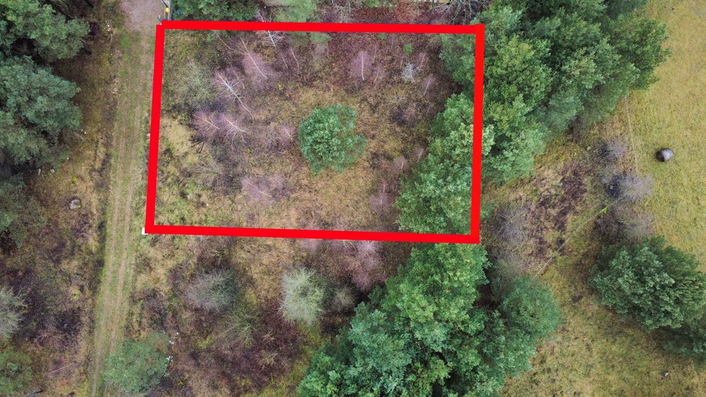 Działka budowlana blisko jeziora na Mazurach