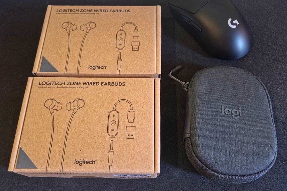 Logitech Zone Wired Earbuds (Навушники з мікрофоном)