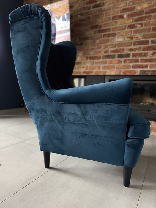 Fotel uszak velvet