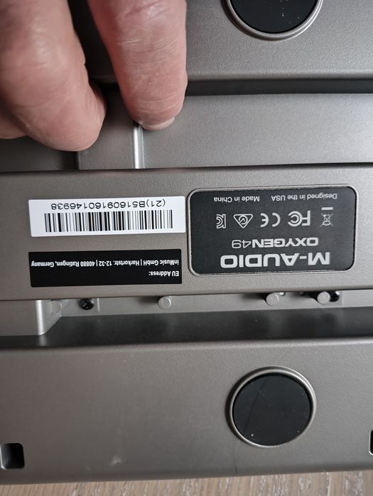 MIDI клавіатура M-AUDIO Oxygen 49 MK 3