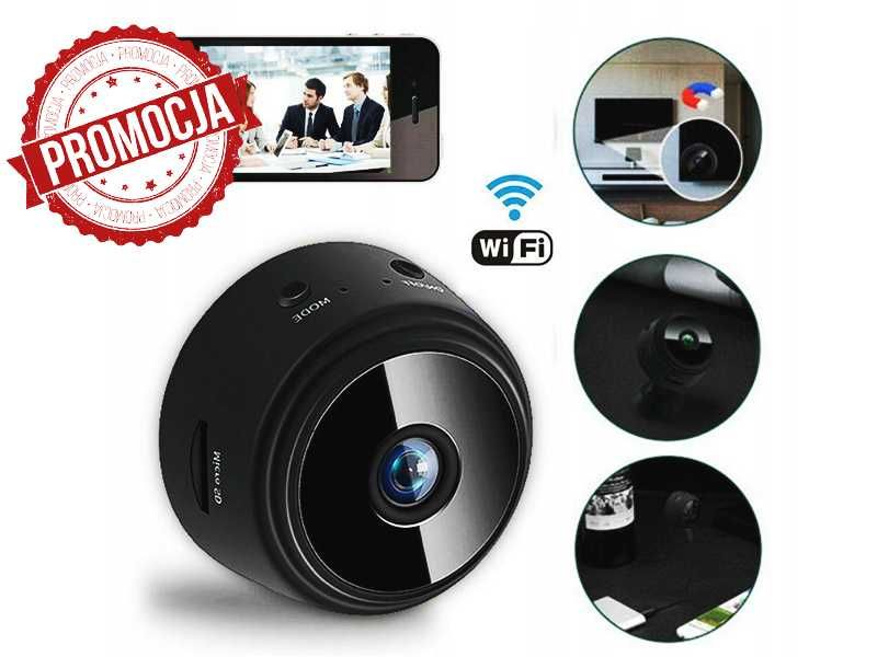 Wielofunkcyjna Mini Kamera Szpiegowska WiFi Ukryta Full HD | WYPRZEDAŻ