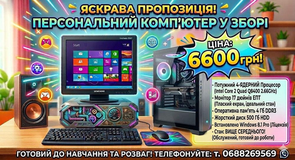 Персональный Компьютер в сборе