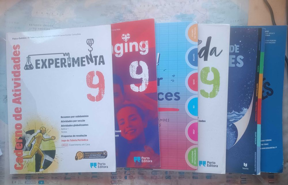Cadernos de atividades 9º ano