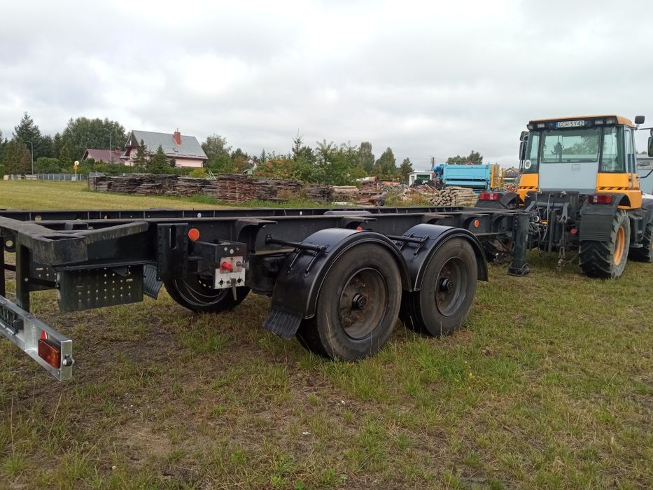 Traktor fastrak i przyczepa tandem