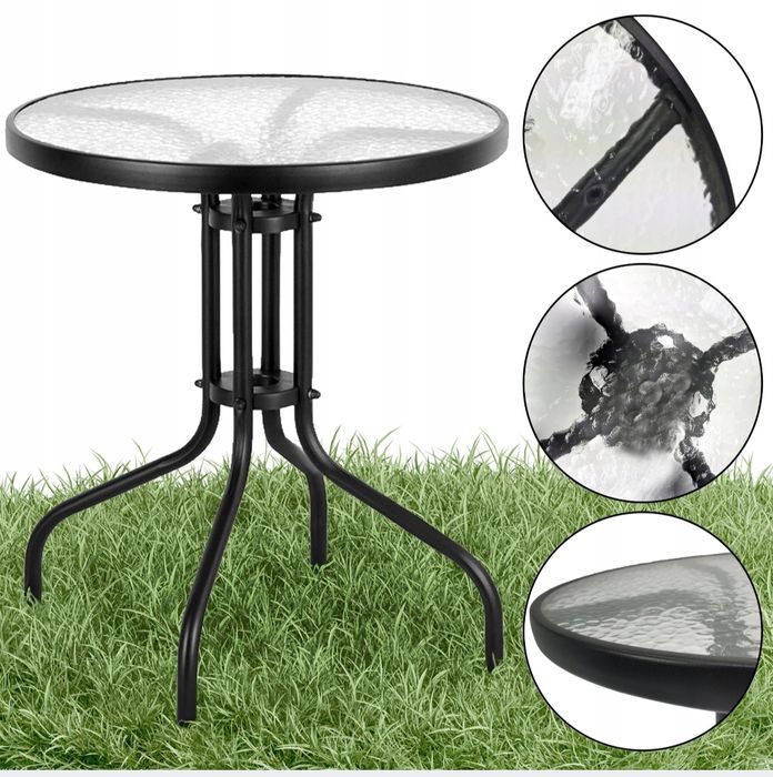 Nowy stolik balkonowy/ogrodowy 60cm