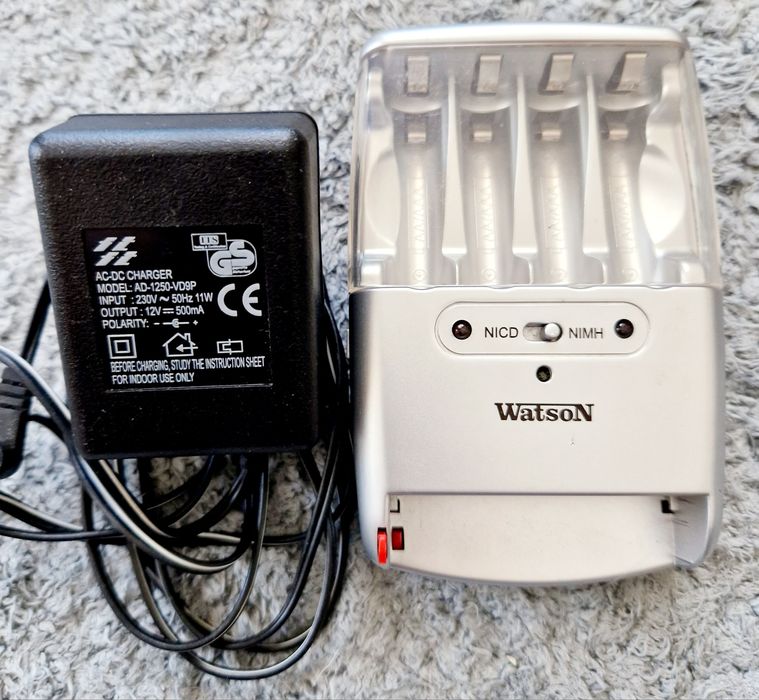 Carregador Pilhas Watson