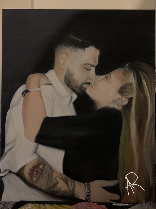 Retratos e ilustrações a preto e branco ou a cores