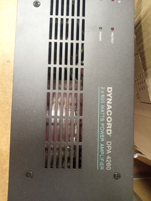 Усилитель Dynacord dpa 4260 не рабочий!распродам по частям или целиком