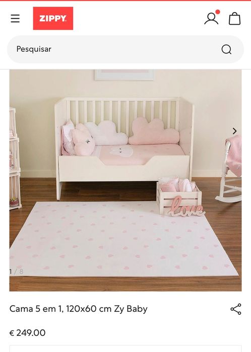 Cama grades/ berço de criança