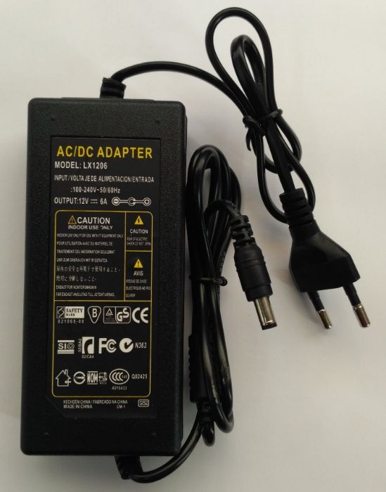 Блок питания 12V 6A