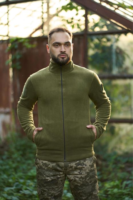 Флісова кофта чоловіча мілітарі