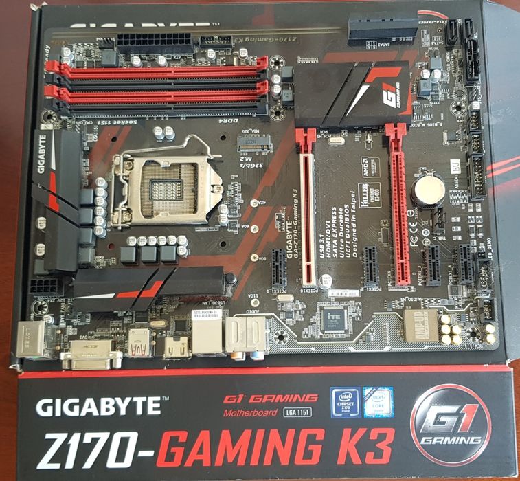 Motherboard gigabyte z170 k3