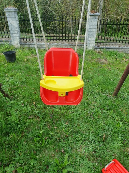Huśtawka kubełkowa dla dziecka od 9mies.