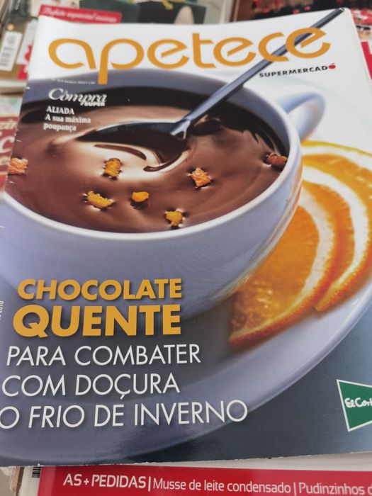 Revistas e fichas culinária vintage