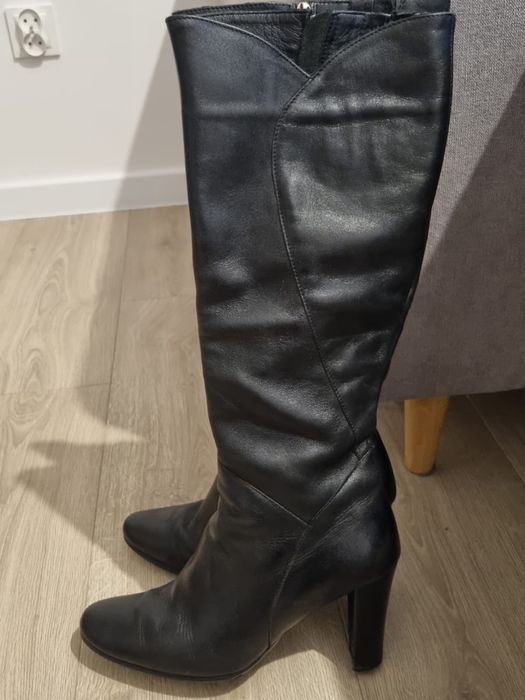 Kozaki skórzane Lasocki