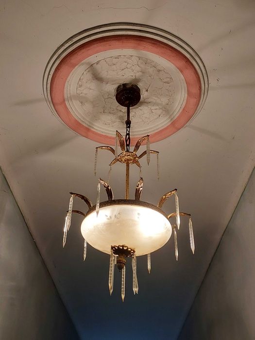 Candeeiro Teto Vintage Déc. 70