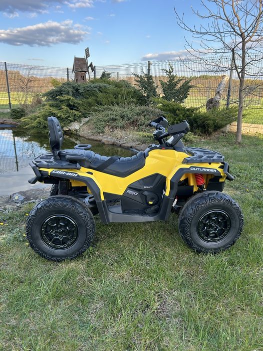 Quad na akumulator Outlander 4x4 DK-CA005 Żółty