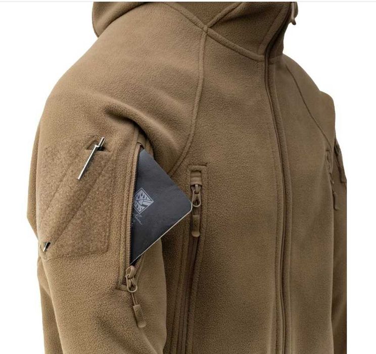 Флісова кофта Helikon Patriot Mk2 Hybrid Fleece - Coyote.