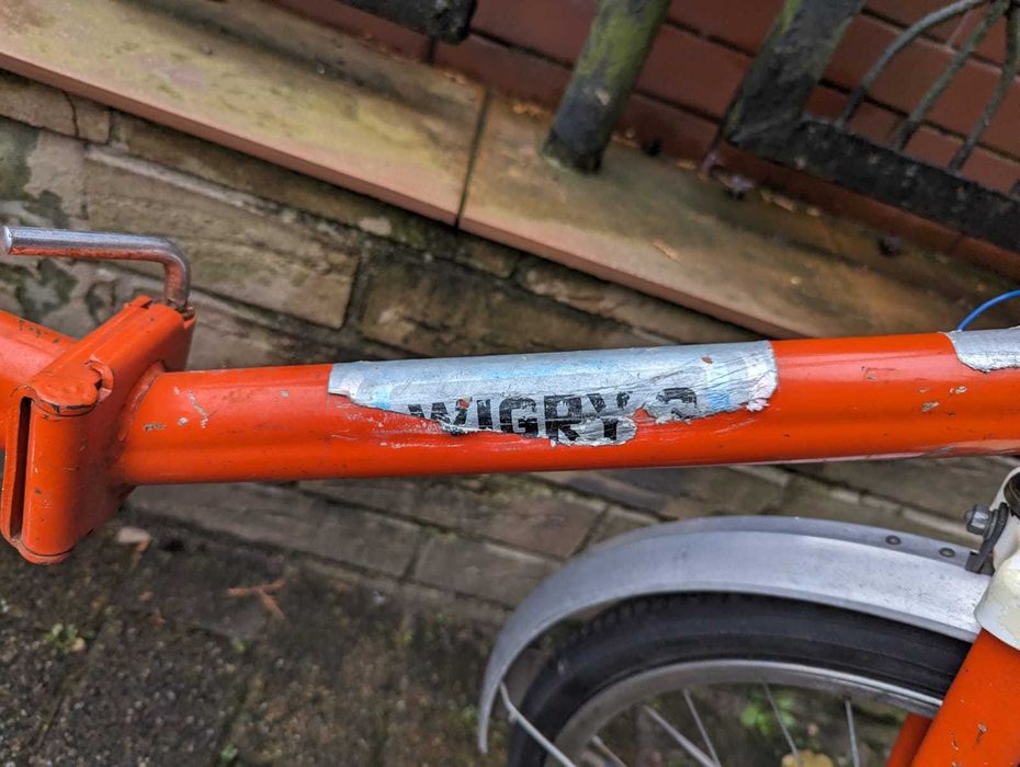 Rower     Vigry pomarancz