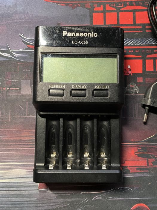 Зарядний пристрій Panasonic BQ-CC65 для AA AAA Eneloop  + чохол