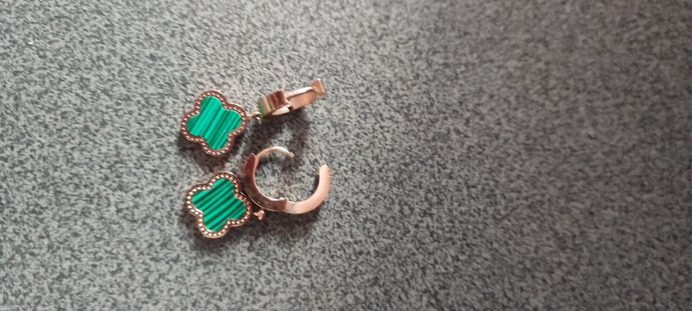 Серьги в стиле Ван Клиф