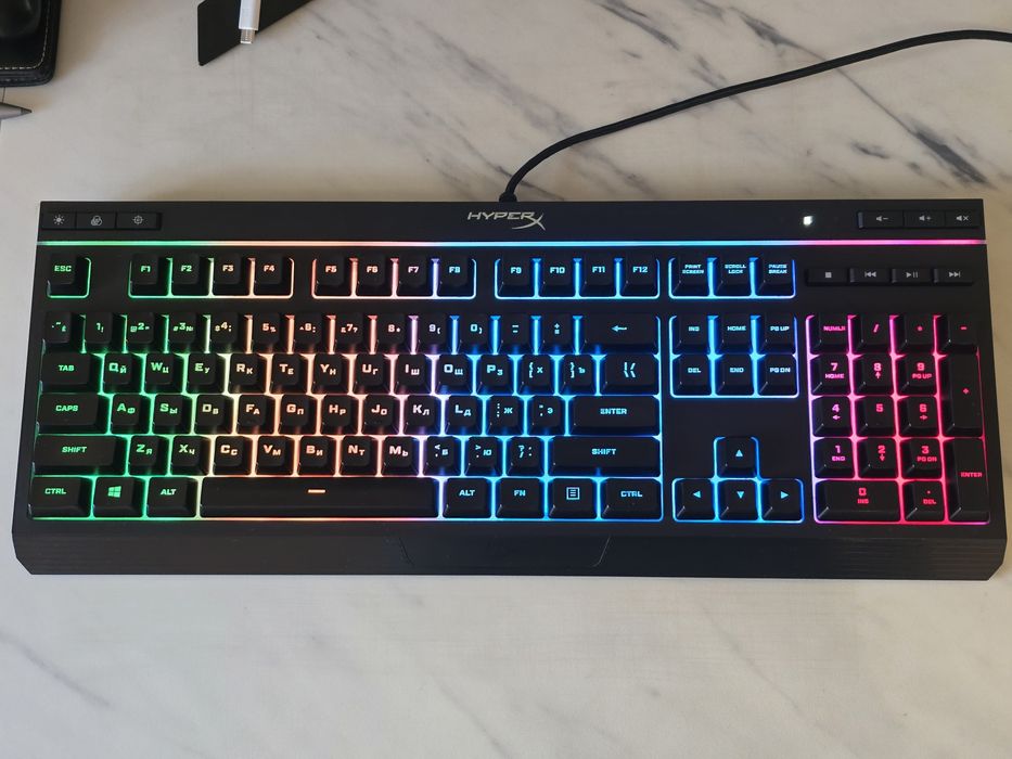 Клавиатура Kingston HyperX Alloy Core RGB