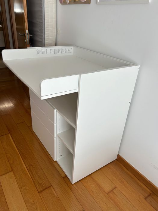 Trocador ikea branco