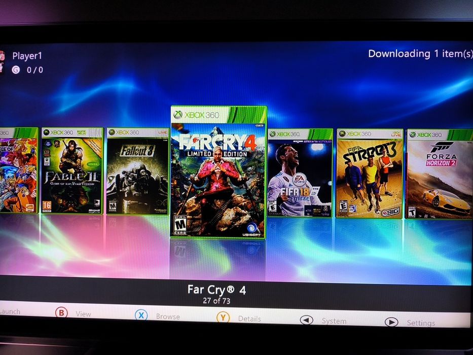 Xbox 360 desbloqueada com muitos jogos