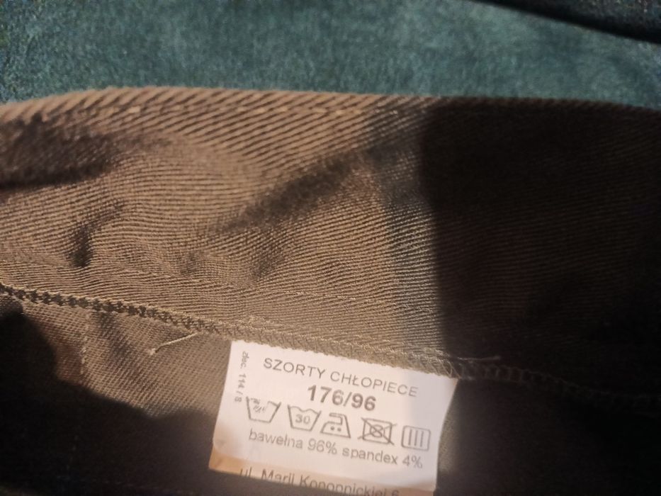 176 Spodenki shorty harcerski do mundurek ZHP harcerza zucha