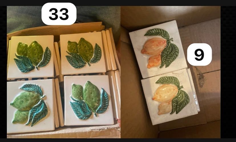 Azulejos Pintados à Mao antigos