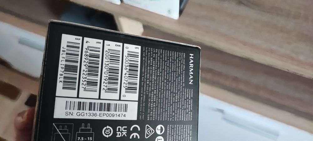 Колонка Jbl flip -6-7 оригінал ,версія gg чорна