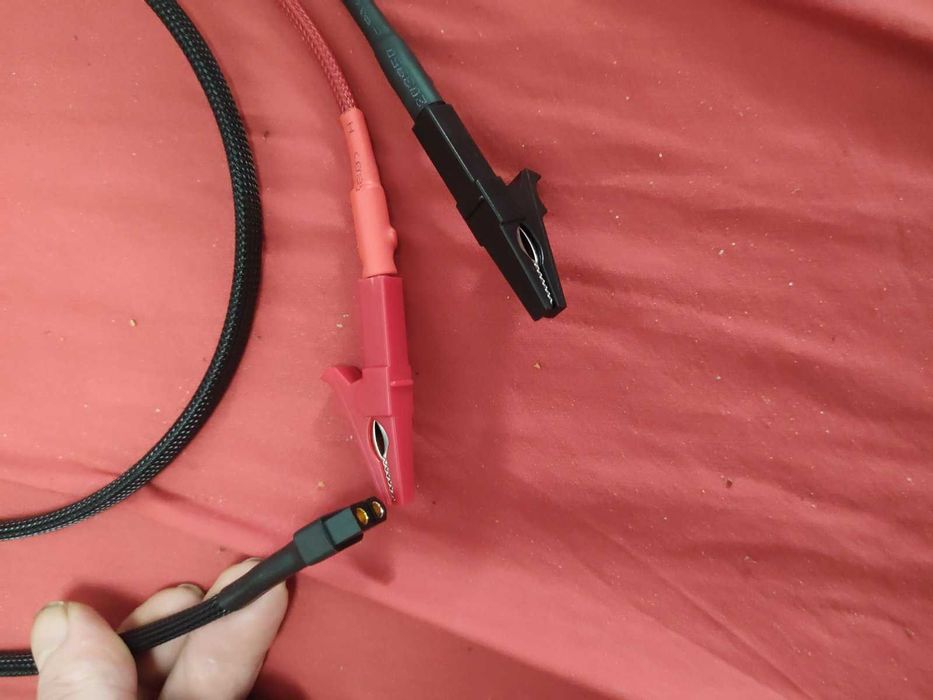 Кабель для зарядки XT60F-I с клеммами М6-М8 , 100см. Bluetti, EcoFlow