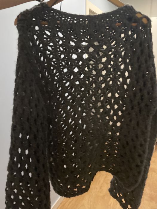 Camisola lã Zara cimzenta tamanho S