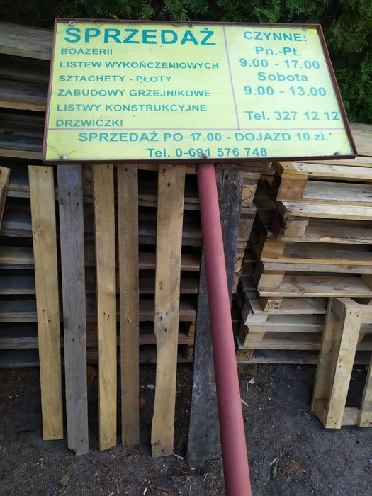 Reklama , tablice informacyjne.