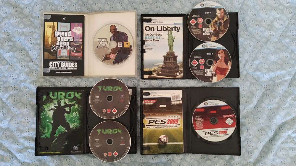 4 PC Games Almost New – Read Description64284517814017121