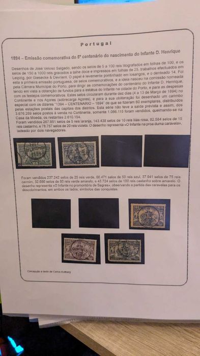 Coleção de Selos Portugueses 1853–1910 | D. Maria II, D. Luís, D. Carlos, D. Manuel II