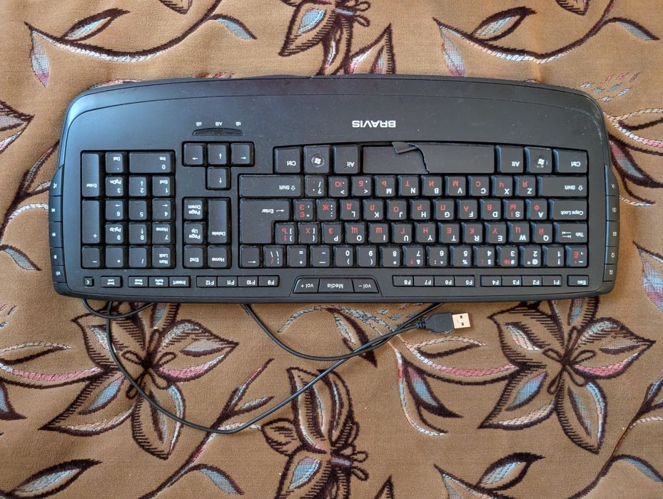 Клавиатура BRAVIS LK-1811 Black