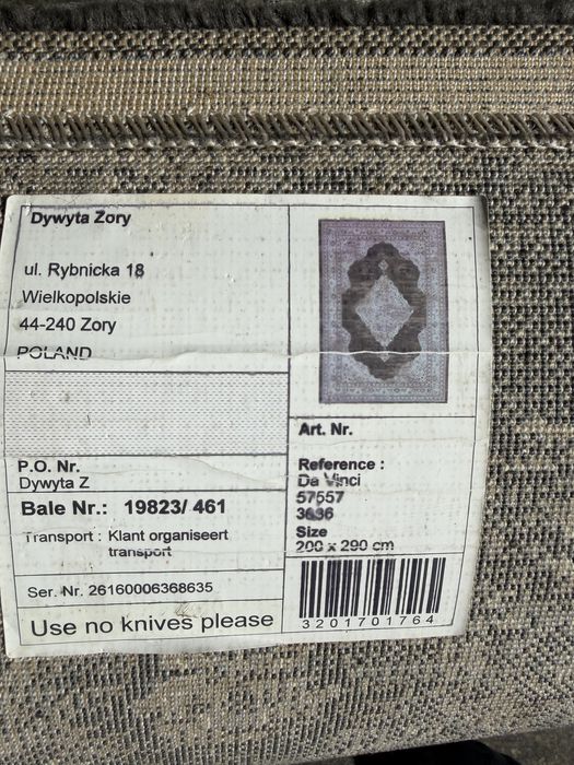 Dwa dywany do salonu/możliwość zakupu jednego