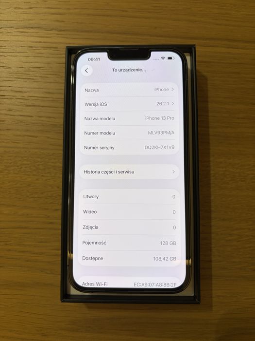 iPhone 13 Pro Graphite 128 GB
