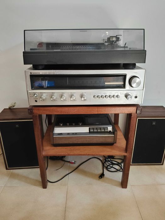 Aparelhagem com Gira discos