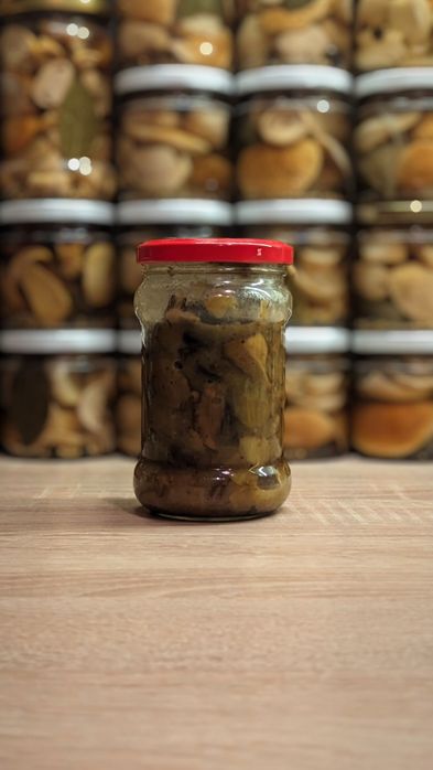 Borowik ceglastopory - zasmażka - 300ml (zawartość 3/4 słoika)