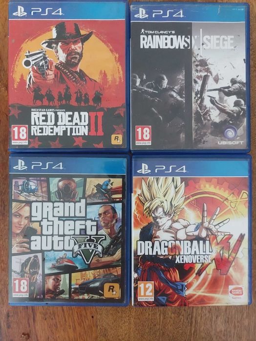 Lote de 14 jogos PS4 – 70€