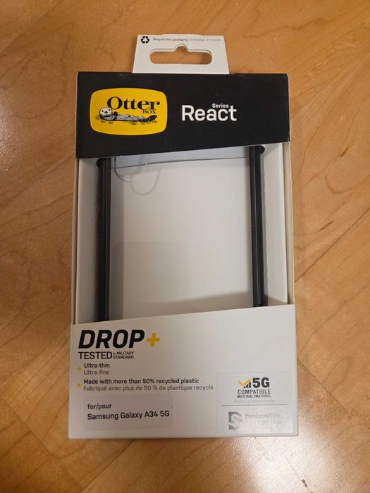 Оригинал! Фирменный чехол Otterbox React Samsung A34 SM-A346