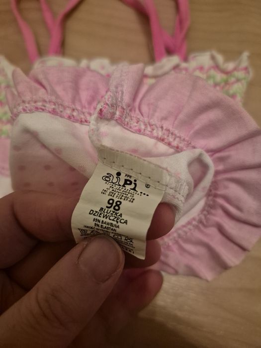 Bluzka dziewczęca rozmiar 98
