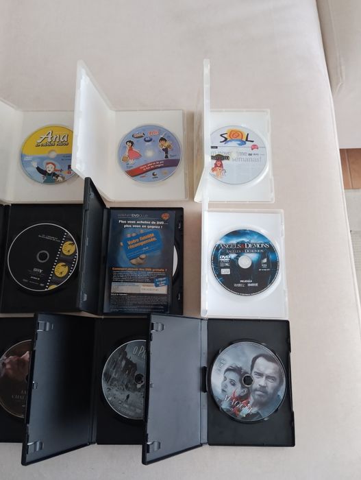 Coleção de DVDs originais