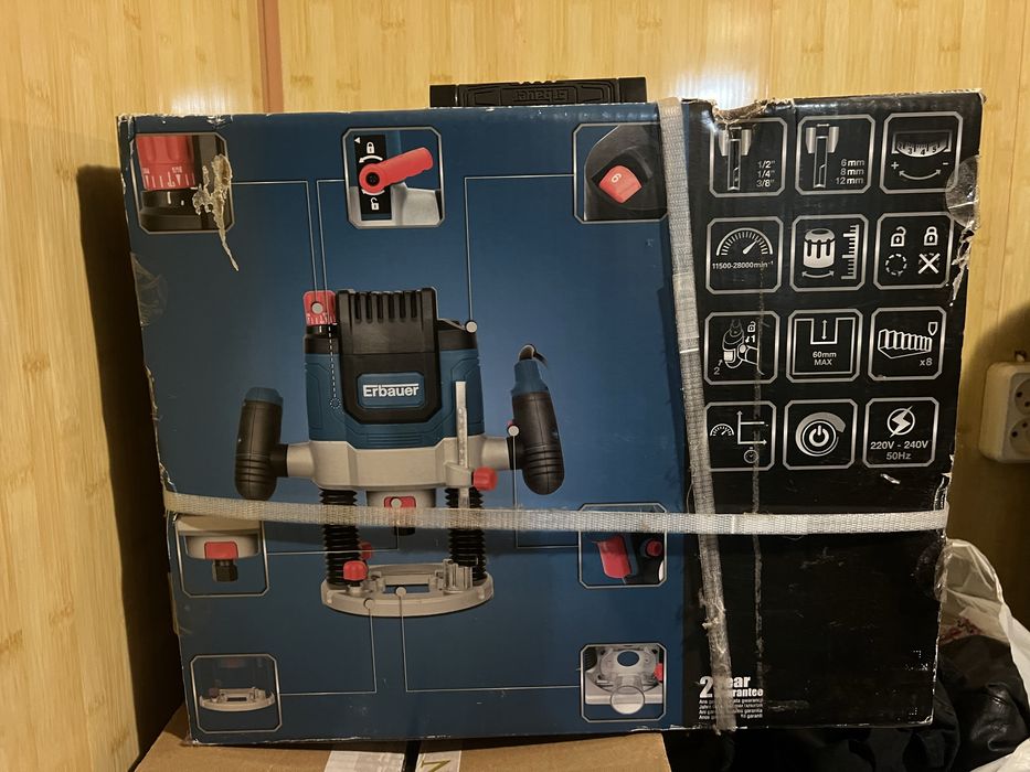 Фрезер Erbauer er2100 фрезерный станок Новий з Європи