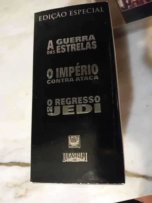Conjunto de 3 Vhs Star Wars Trilogy